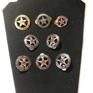 Lone Star Rally Galveston Texas annual star badge lapel pins bundle